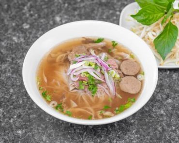 Deluxe Beef Rice Noodle Soup